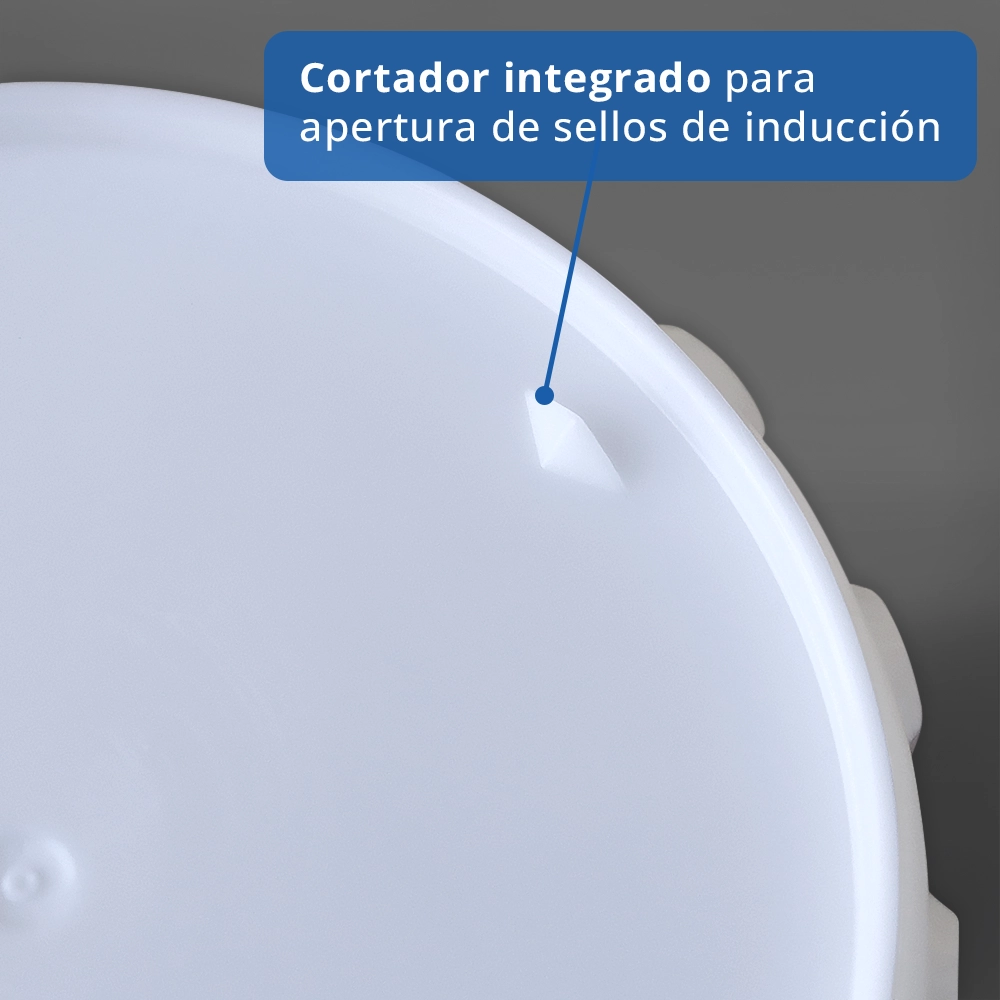 Tapa DIN 63 con Oblea de Inducción 2 Tapa DIN 63 con Oblea de Inducción - Imagen 2