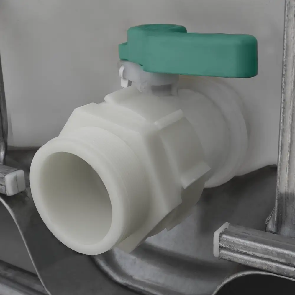 Adaptador IBC 3'' Salida Hilo Fino: Calidad Schütz 2 Adaptador IBC 3'' Salida Hilo Fino: Calidad Schütz - Imagen 2