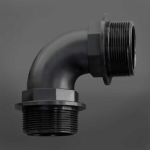 Codo con Roscas Macho de 2 Pulgadas