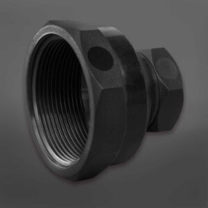 Adaptador para válvula de IBC de 2″ a 1″