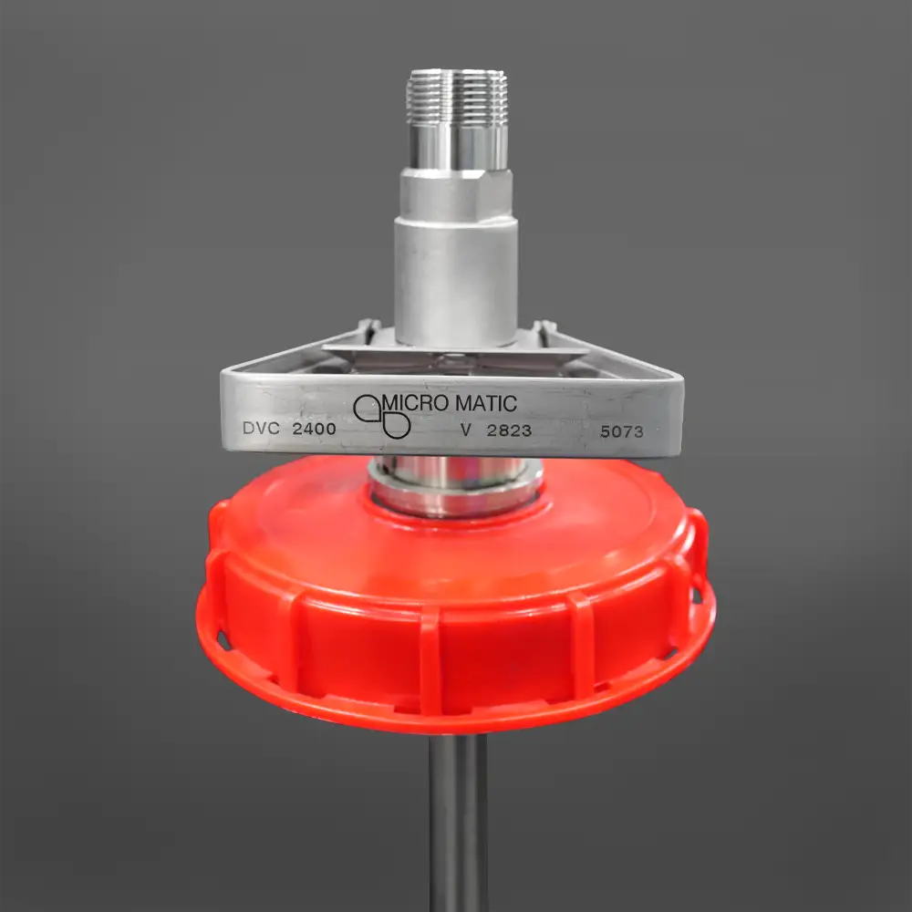 Sistema de Descarga Superior RSV para IBC 4 Sistema de Descarga Superior RSV para IBC Micromatic