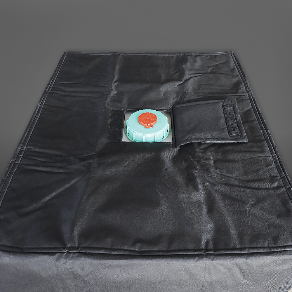 Tapa térmica para IBC 1000 L | Aislamiento superior 2 Tapa Térmica para IBC DN150