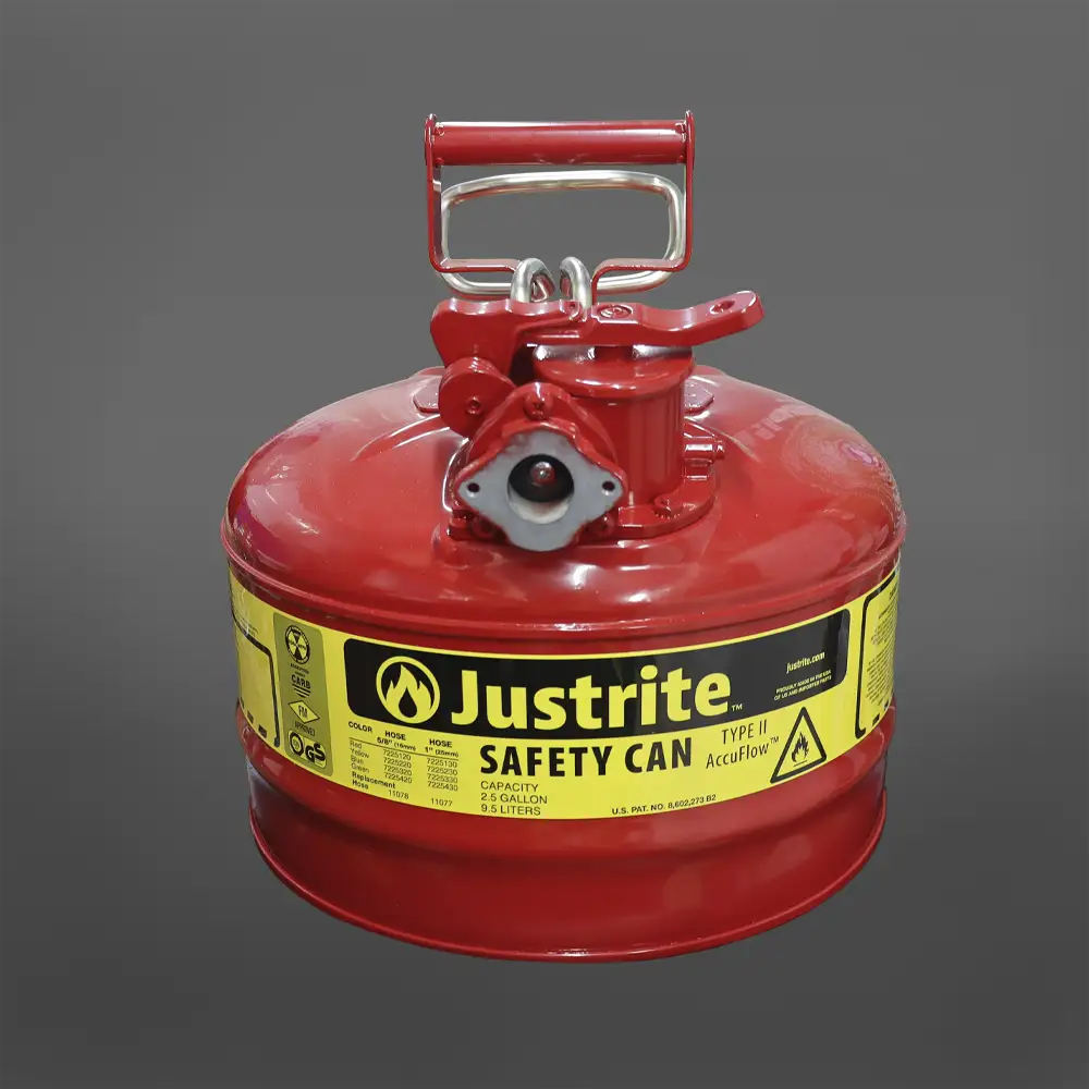 Bidón Metálico Justrite 9 Litros 2 Bidón Metálico Justrite 9 Litros - Imagen 2