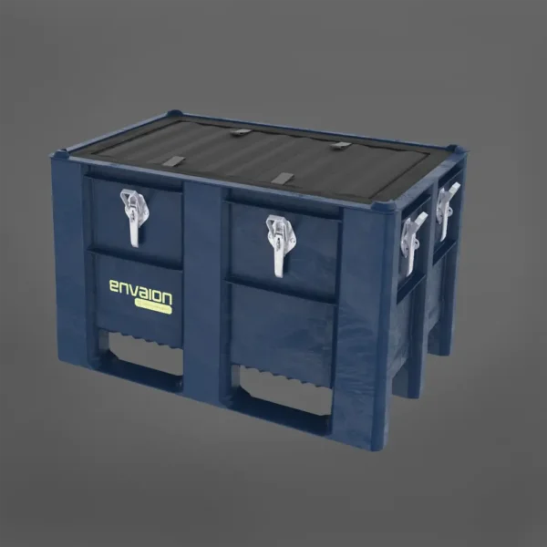 Bin para baterías de litio protección