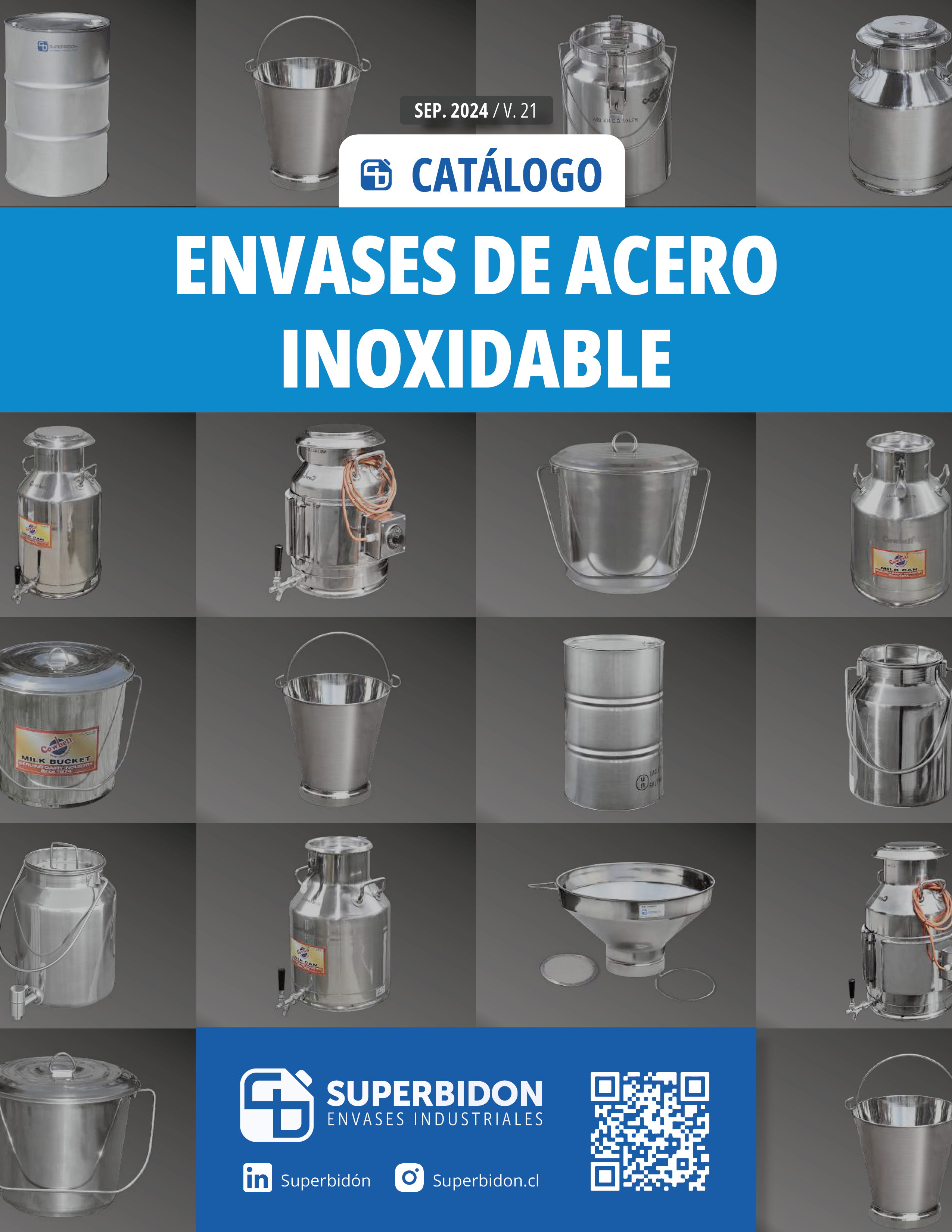 Catologo Envases de Acero Inoxidable 2024 SEP