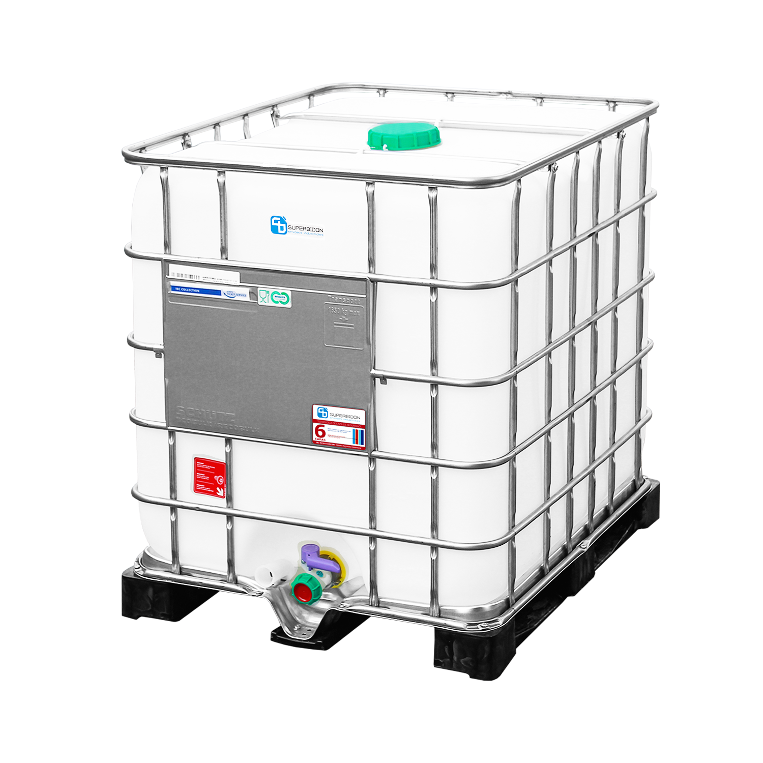 ESTANQUE IBC mil litros evoh