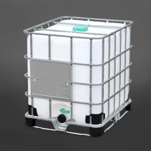 IBC usado con válvula de 3 pulgadas