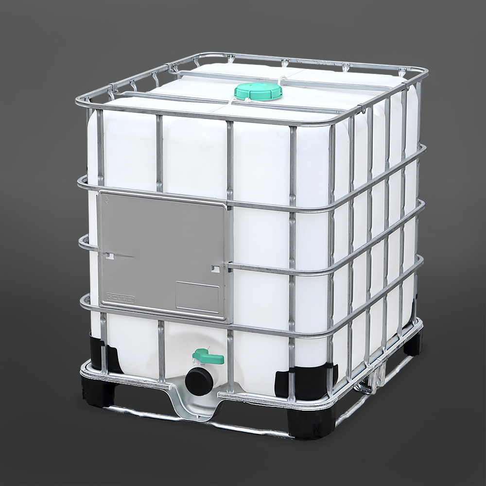 IBC Usado con Válvula de 3 Pulgadas 1 IBC usado con válvula de 3 pulgadas