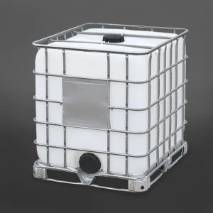 IBC 1000L usado con salida de 6 pulgadas