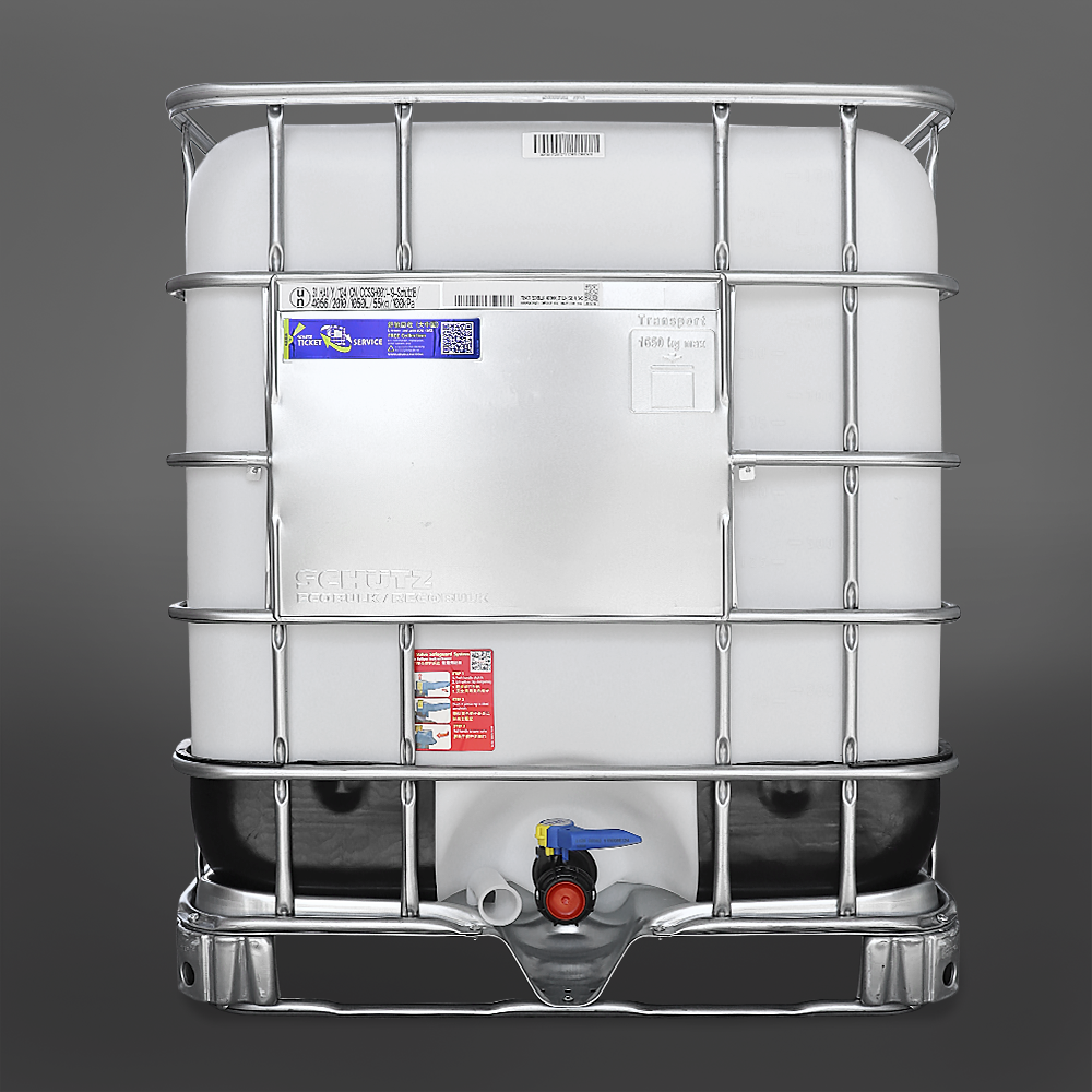 Estanque IBC 1000 Litros UN para Químicos 2 Estanque IBC 1000 litros UN Frontal